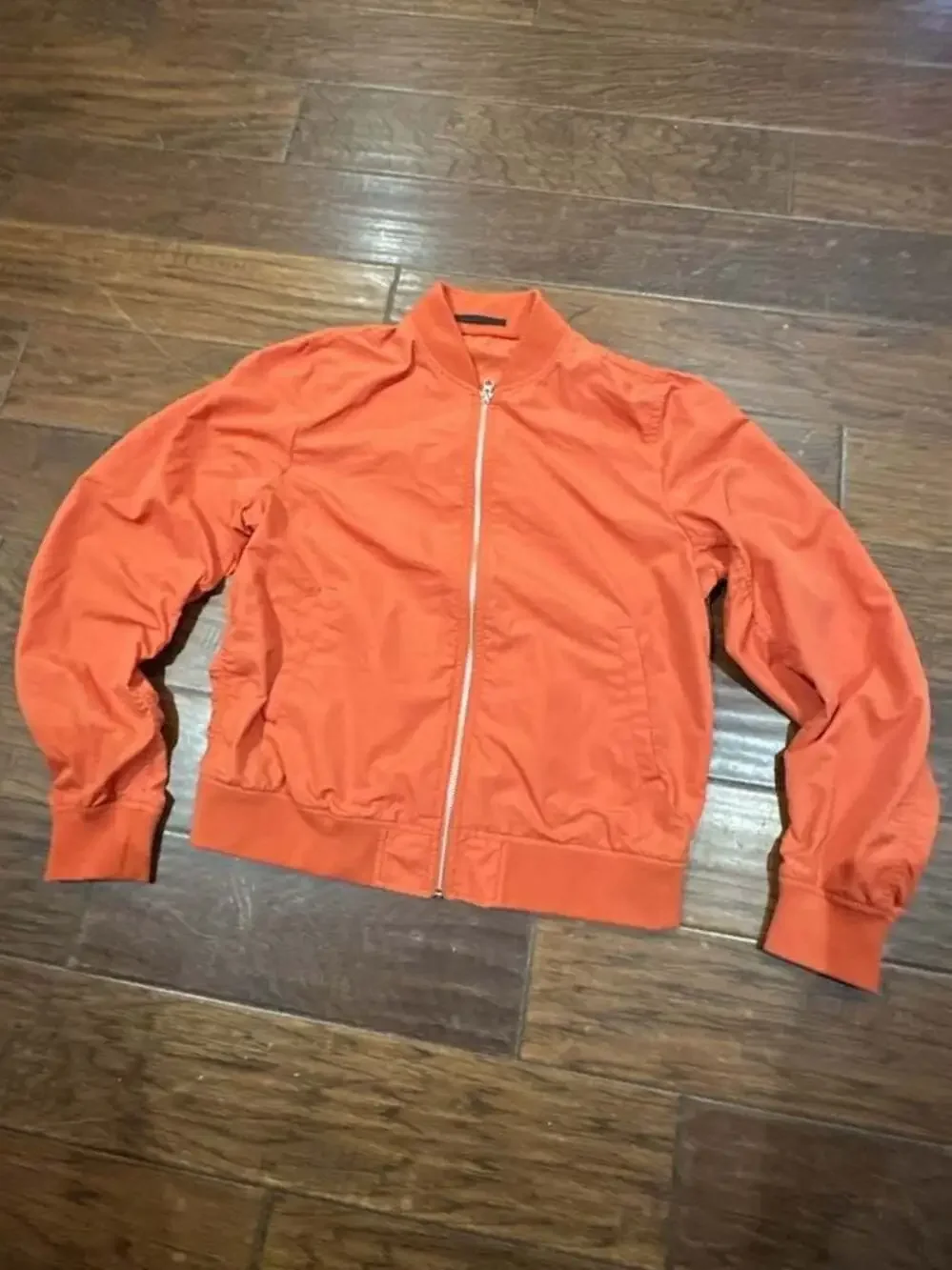 Uniqlo Orange Bomber Jacket Size M